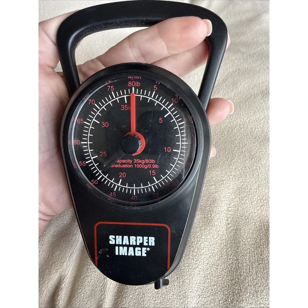 Portable Scale F/ Luggage and Household Items, Quality Brand, Sharper Image 5625